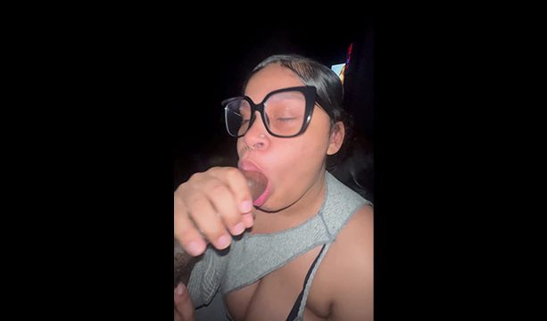 thefreakyloverz xxx leaked blowjob & bbc sex in car