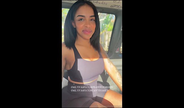 Avy Banks nude xxx leaked bbc fucked in a Van